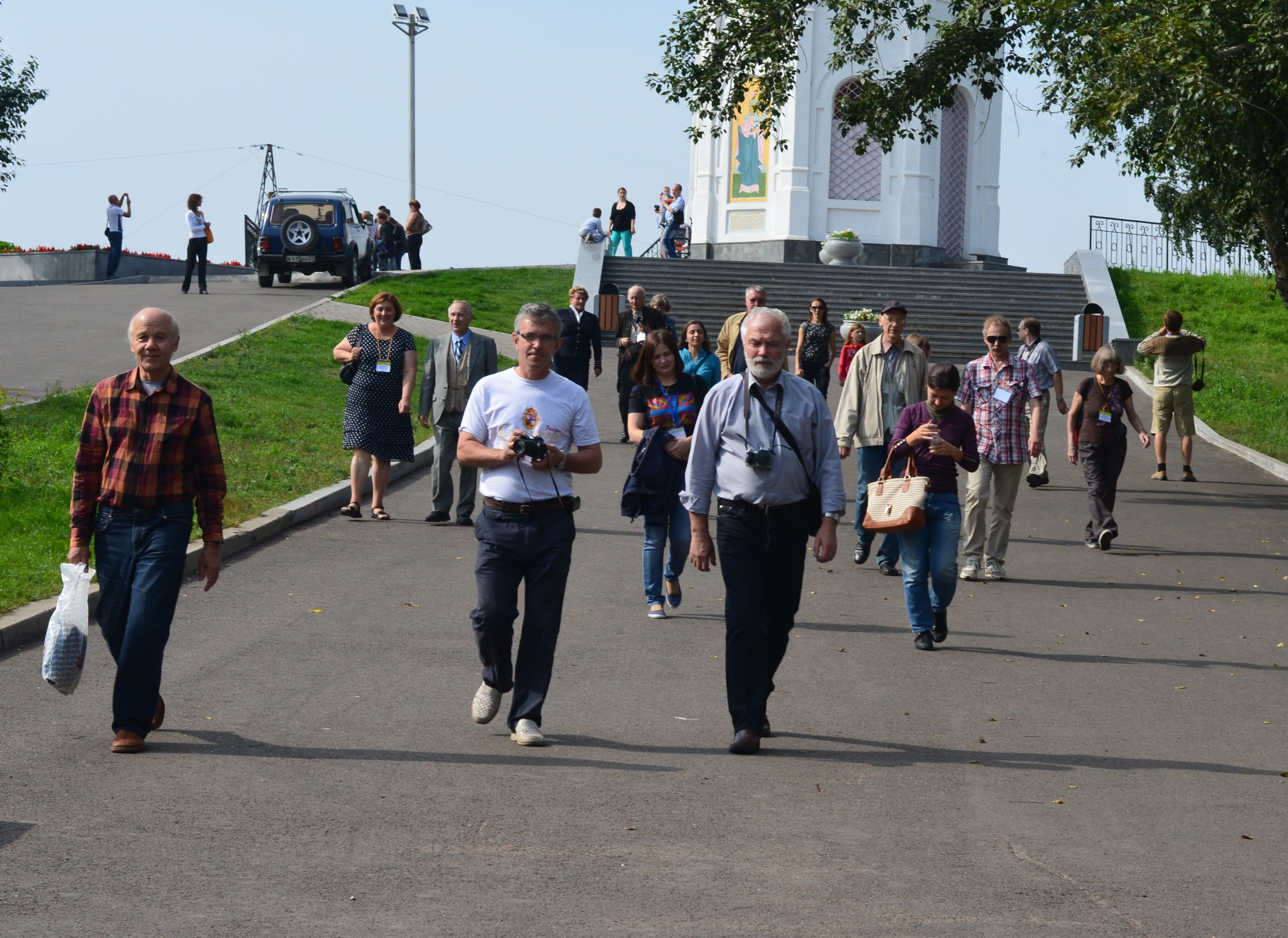Спуск с Караульной горы