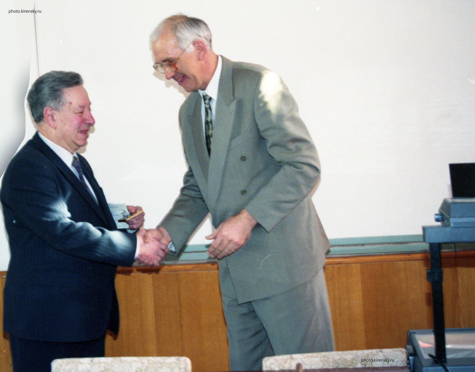Овчинников С.Г. (справа) и Лундин А.Г.