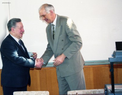 Овчинников С.Г. (справа) и Лундин А.Г.